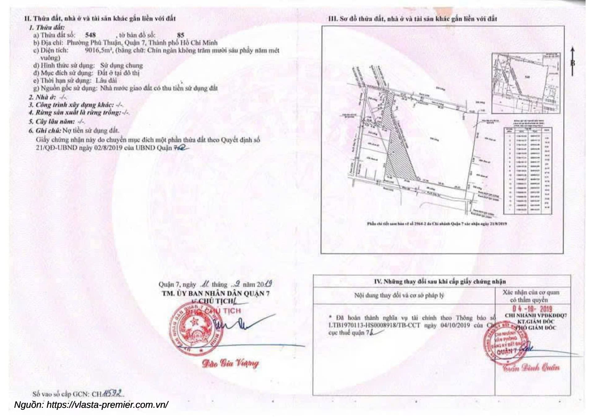 Mặt bằng tổng thể